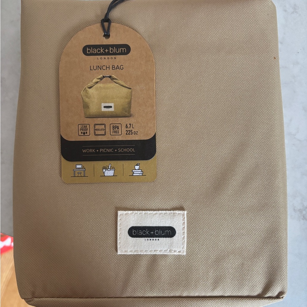 Black + Blum Lunch Bag NWT